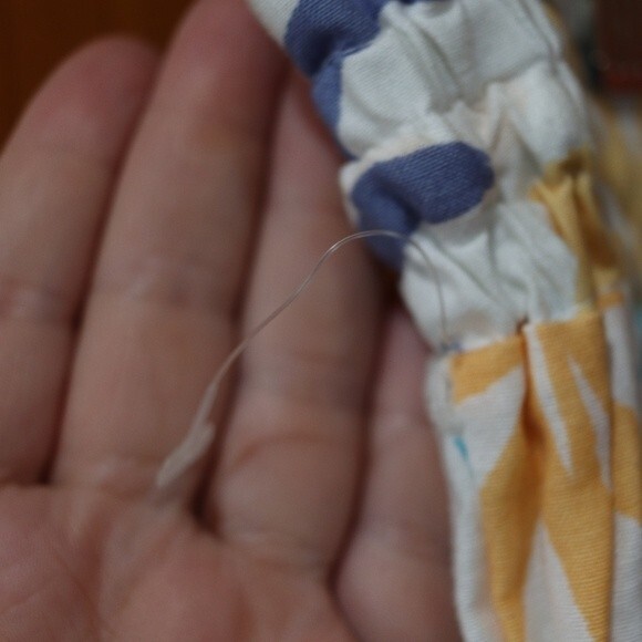 Jaclyn Smith Rainbow Pineapple Wide Leg Culotte Shorts Secret Pants Vintage 90s - Picture 8 of 9